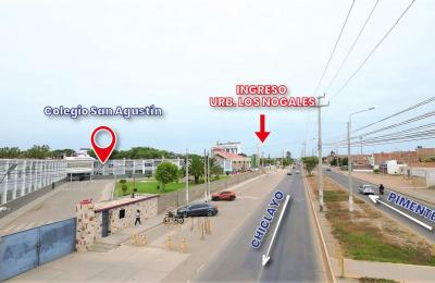 VENTA DE TERRENO DE 450.28 M2 EN URB. LOS NOGALES